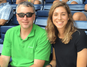 Paul and Megan Braves game
